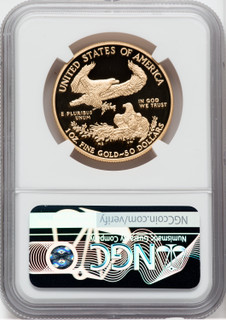 2010-W $50 One-Ounce Gold Eagle NGC PF70