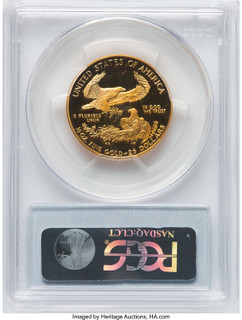 1997-W $25 Half-Ounce Gold Eagle PCGS PR70