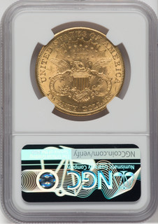 1904 $20 Liberty CAC Liberty Double Eagle NGC MS65
