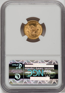 1907 $2.50 Liberty Quarter Eagle NGC MS67