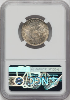 1908-O 25C Barber Quarter NGC MS65