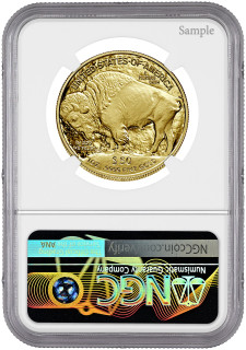 2023-W $50 One Ounce Gold Buffalo First Day of Issue NGC PF70 Ultra Cameo