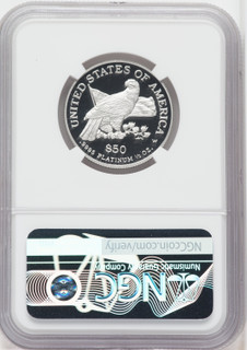 2003-W $50 Half-Ounce Platinum Eagle NGC PF70