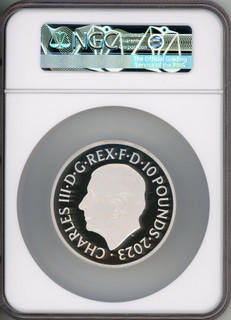 Charles III silver Proof  King Henry VIII  10 Pounds (10 oz) 2023 PR70 Ultra Cameo NGC World Coins NGC MS70