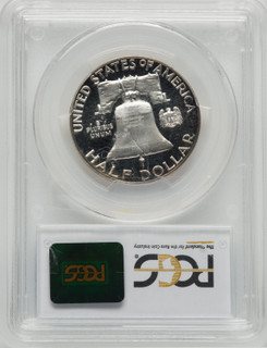 1962 50C CAC Proof Franklin Half Dollar PCGS PR68