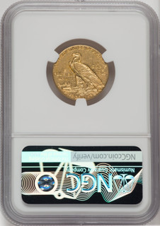 1915-S $5 Indian Half Eagle NGC AU53