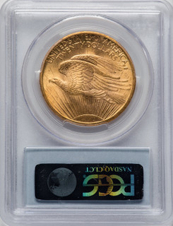 1907 $20 Saint CAC Saint-Gaudens Double Eagle PCGS MS64