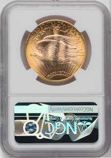 1922 $20 Saint-Gaudens Double Eagle NGC MS66