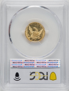 1837 $2.50 Classic Quarter Eagle PCGS MS63