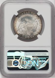 1830 50C Large 0 O-122 Bust Half Dollar NGC MS64
