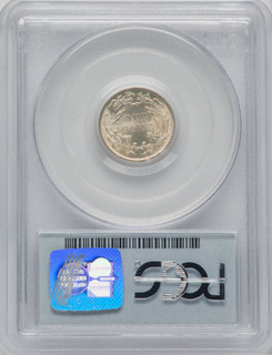 1886 10C CAC Seated Dime PCGS MS67