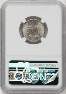 1886 5C Liberty Nickel NGC MS62