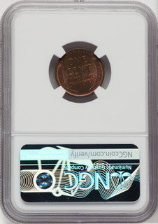 1955 1C DDO FS-101 RB Lincoln Cent NGC MS64