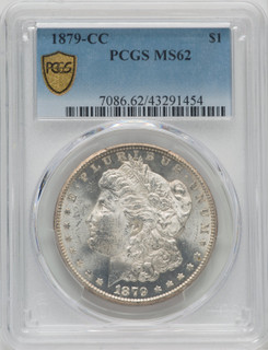 1879-CC $1 Morgan Dollar PCGS MS62