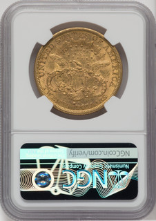 1879-S $20 Liberty Double Eagle NGC AU55