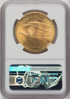 1907 $20 Saint Saint-Gaudens Double Eagle NGC MS66