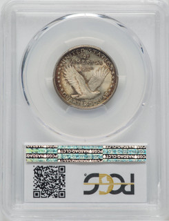 1917-D Type One FH CAC Standing Liberty Quarter PCGS MS66+