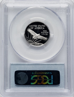 1997-W $25 Quarter-Ounce Platinum Eagle Statue of Liberty PCGS PR70