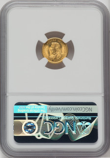 1904 G$1 Lewis and Clark Commemorative Gold NGC MS65+