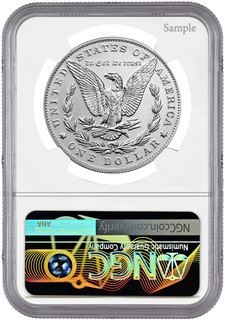 2023 Morgan Silver Dollar FDI NGC MS70 Ron Harrigal Signed