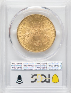 1890 $20 Liberty Double Eagle PCGS MS61