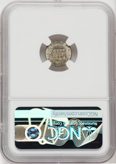 1853 3CS Three Cent Silver NGC MS67