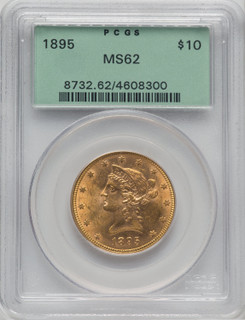1895 $10 Liberty Eagle PCGS MS62