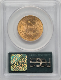 1895 $10 Liberty Eagle PCGS MS62