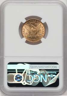 1899 $5 Liberty Half Eagle NGC MS65