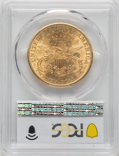 1896-S $20 CAC Liberty Double Eagle PCGS MS61