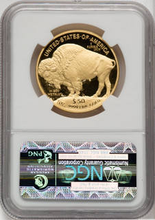 2011-W $50 One-Ounce Gold Buffalo First Strike NGC PF70
