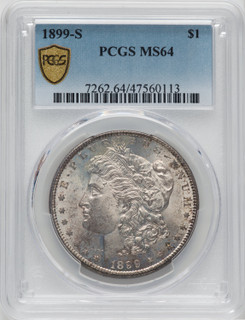 1899-S $1 Morgan Dollar PCGS MS64