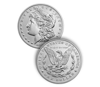 2023-S Morgan Peace Silver Dollar 2pc Set FDI NGC PF70 Harrigal Signed
