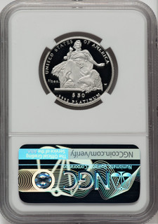 2004-W P$50 Half-Ounce Platinum Eagle NGC PF70
