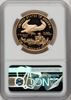 1999-W $50 One-Ounce Gold Eagle NGC PF70