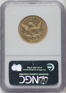 1850 $10 Small Date Liberty Eagle NGC XF45