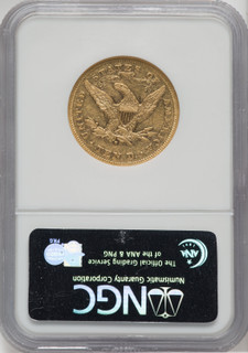 1877-S $10 Liberty Eagle NGC AU53