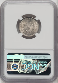 1896 5C Liberty Nickel NGC MS66