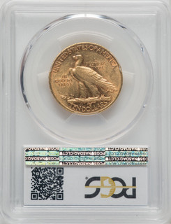 1908 $10 MOTTO Indian Eagle PCGS AU53