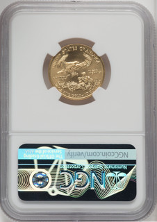 2016 $10 Quarter-Ounce Gold Eagle 30th Anniversary First Strike NGC MS70