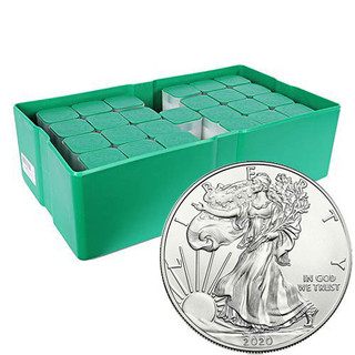 2020 American Silver Eagle Monster Box (500 Coins)