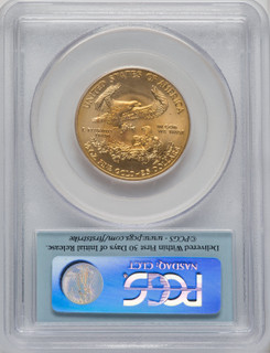 2011 G$25 Half-Ounce Gold Eagle 25th Anniversary First Strike PCGS MS70