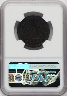 1797 1C Rev of 1797 Stems BN Large Cent NGC VF30