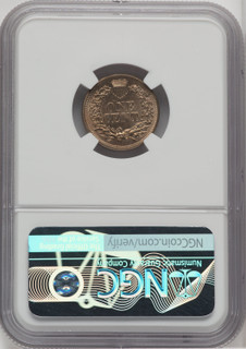 1864 Copper-Nickel Indian Cent NGC MS65