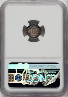 1867 3CS Proof Three Cent Silver NGC PR67