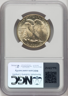 1939 50C Walking Liberty Half Dollar NGC MS67+