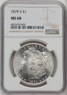 1879-S $1 Morgan Dollar NGC MS68