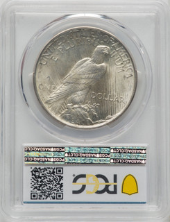 1926-D $1 Peace Dollar PCGS MS66+