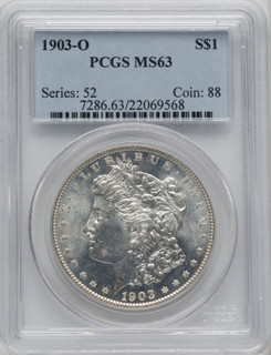 1903-O $1 Morgan Dollar PCGS MS63