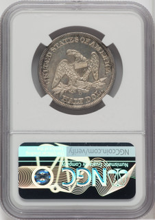 1851-O 50C Seated Half Dollar NGC MS65